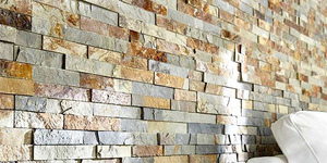 3D панели Сланец Dark Multicolor Classic 19