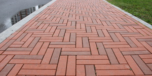 Клинкер тротуарный ЛСР "Лондон", красный 7