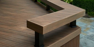 еррасная доска из ДПК Bamberg, Solid, African Bubinga