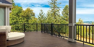 Террасная доска из ДПК Bamberg, Solid, Brazilian Walnut