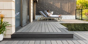 Террасная доска из ДПК Bamberg, Solid, English Barnwood