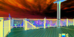 Террасная доска из ДПК Bamberg, Square, African Bubinga27