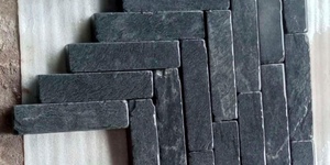 Брусчатка галтованная RKS Slate Belgian Black 100x100x40 мм 5