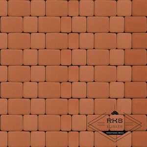 Плитка тротуарная SteinRus, Инсбрук Альт, Оранжевый, 60 мм