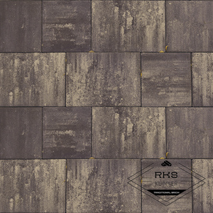 Плитка тротуарная SteinRus, Инсбрук Ланс, Color Mix Браун, 60 мм