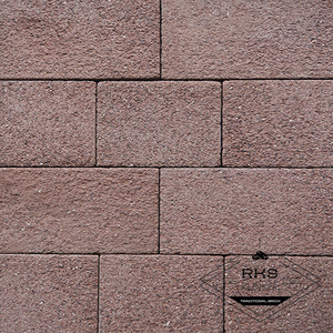 Плитка тротуарная SteinRus, Инсбрук Ланс, Nature Stone Маджента, 60 мм