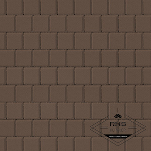 Плитка тротуарная SteinRus, Квадрат малый, Коричневый, 60 мм