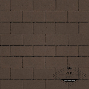 Плитка тротуарная SteinRus, Прямоугольник 1.П.4, Коричневый