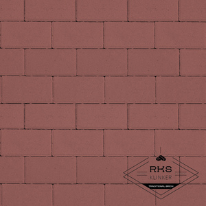Плитка тротуарная Прямоугольник 1.П.6, Красный, 100х200х60 мм