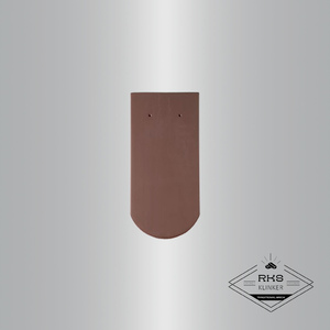 Керамическая черепица BRAAS, Опал, Тёмно-коричневый