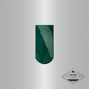 Керамическая черепица BRAAS, Опал, Зелёная ель