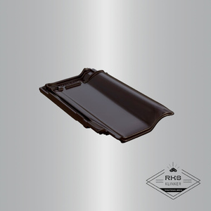 Керамическая черепица BRAAS, Рубин 13V, Тик коричневый