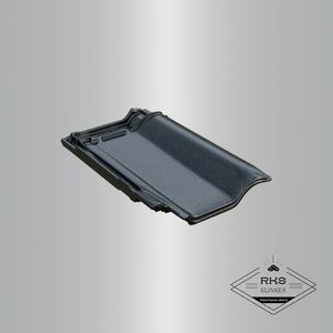 Керамическая черепица BRAAS, Рубин 13V, Кристально серый