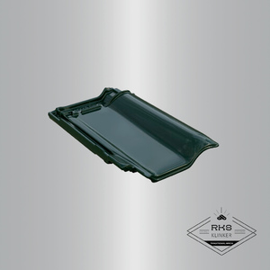 Керамическая черепица BRAAS, Рубин 13V, Зелёная ель