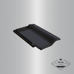 Керамическая черепица BRAAS, Рубин 9V, Чёрный вулкан