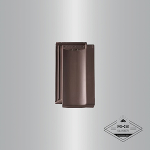 Керамическая черепица BRAAS, Топаз 13V, Тёмно-коричневый