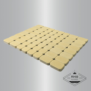 Тротуарная плитка BRAER, Классико Дуо, Песочный, h=40 мм