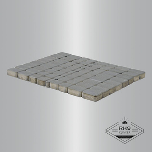 Тротуарная плитка BRAER, Классико круговая, Серый