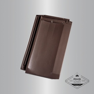 Керамическая черепица Koramic, Jura Nova, Dark Brown Engobe