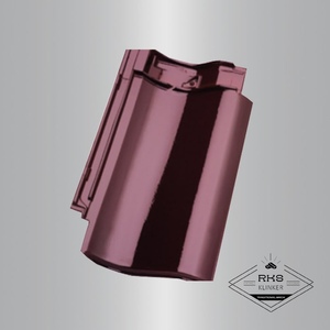 Керамическая черепица Koramic, Madura 11, wine red glazed