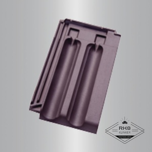 Керамическая черепица Koramic, Mondo 12, Anthracite Engobe