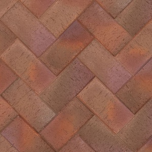 Клинкер тротуарный ангобированный ЛСР "Милан" Бордо Классик