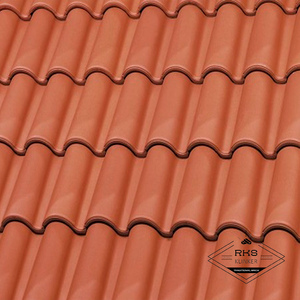 Керамическая черепица La Escandella, Large Mixed, jaspee red