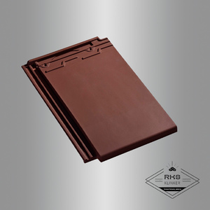 Керамическая черепица Rongguan Flat W25 Красный кофе
