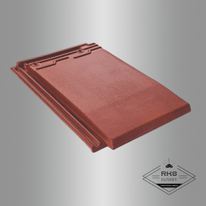 Керамическая черепица Rongguan Flat W181 Пламенный красный