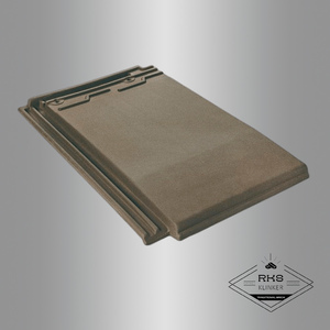 Керамическая черепица Rongguan Flat W220 Зелёно-коричневый