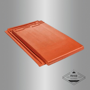 Керамическая черепица Rongguan Flat W85 Киноварь