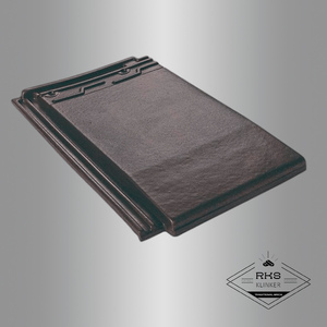 Керамическая черепица Rongguan Flat Y50 Чёрный кофе