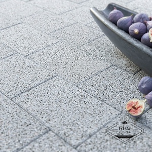 Тротуарная плитка Steingot, Granit Premium, Новый город "Bianco Nero"