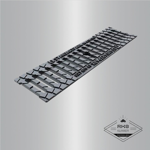 Решетка водоприемная Basic DN100 чугунная щелевая "протектор"