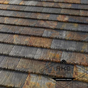 Керамическая черепица Tejas Borja, Flat 5XL, Nepal Orange