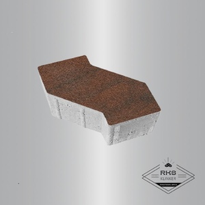 Тротуарная плитка S-ФОРМА - В.3.Ф.10, Листопад гладкий, Клинкер