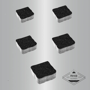 Тротуарная плитка "АНТИК" - Б.3.А.6 Стоунмикс чёрный