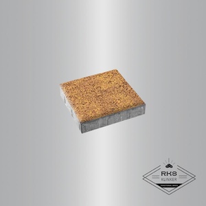 Тротуарная плитка КВАДРАТ - Б.6.К.8, Листопад гранит, Осень