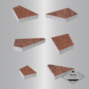 Тротуарная плитка ОРИГАМИ - Б.4.Фсм.8, Листопад гранит, Клинкер