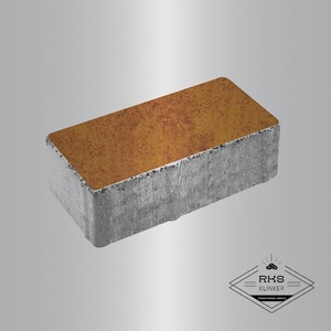 Тротуарная плитка ПРЯМОУГОЛЬНИК - Б.5.П.8, Листопад гладкий, Каир