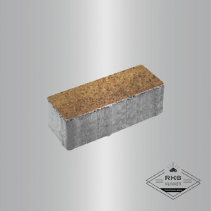 Тротуарная плитка ПРЯМОУГОЛЬНИК - Б.6.П.8, Листопад гладкий, Саванна