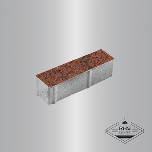 Тротуарная плитка ПРЯМОУГОЛЬНИК - Б.8.П.8, Листопад гранит, Клинкер