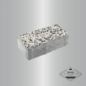 Тротуарная плитка ПРЯМОУГОЛЬНИК - Б.2.П.6 Стоунмикс Бело-чёрный