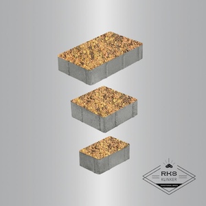 Тротуарная плитка СТАРЫЙ ГОРОД - Б.1.Фсм.8, Листопад гладкий, Саванна