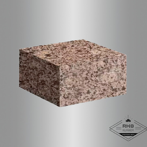 Гранитная брусчатка Балтийский, Пиленая, 100x100 мм