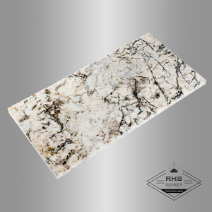 Гранитная плитка Blue Flower, Thermo/Polished