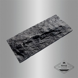 Плитка RKS SLATE Black Basalt Rock (Габбро)