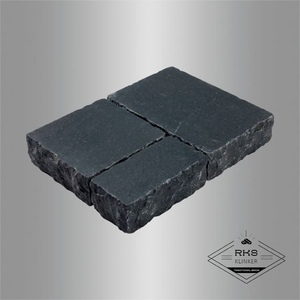 Брусчатка из известняка RKS Slate Belgian Black Ландхаус