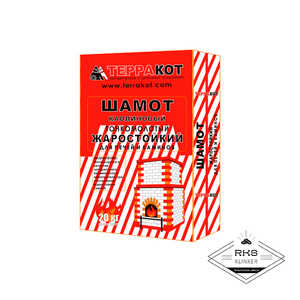 Шамот каолиновый Терракот, 20кг