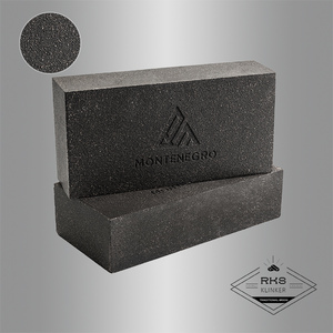 Кирпич печной Montenegro SHA 5 Black Argentum (Чёрный) 230x114x65 мм